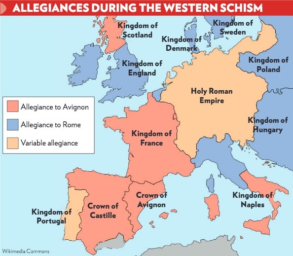 Schism in the Western Church