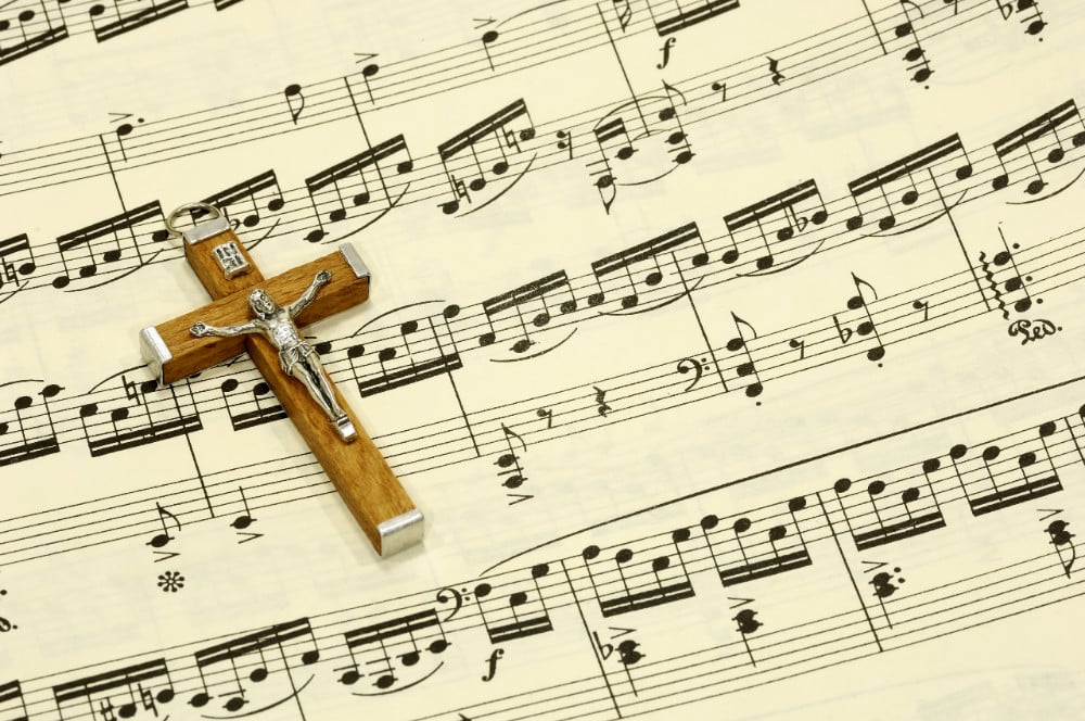 church music background