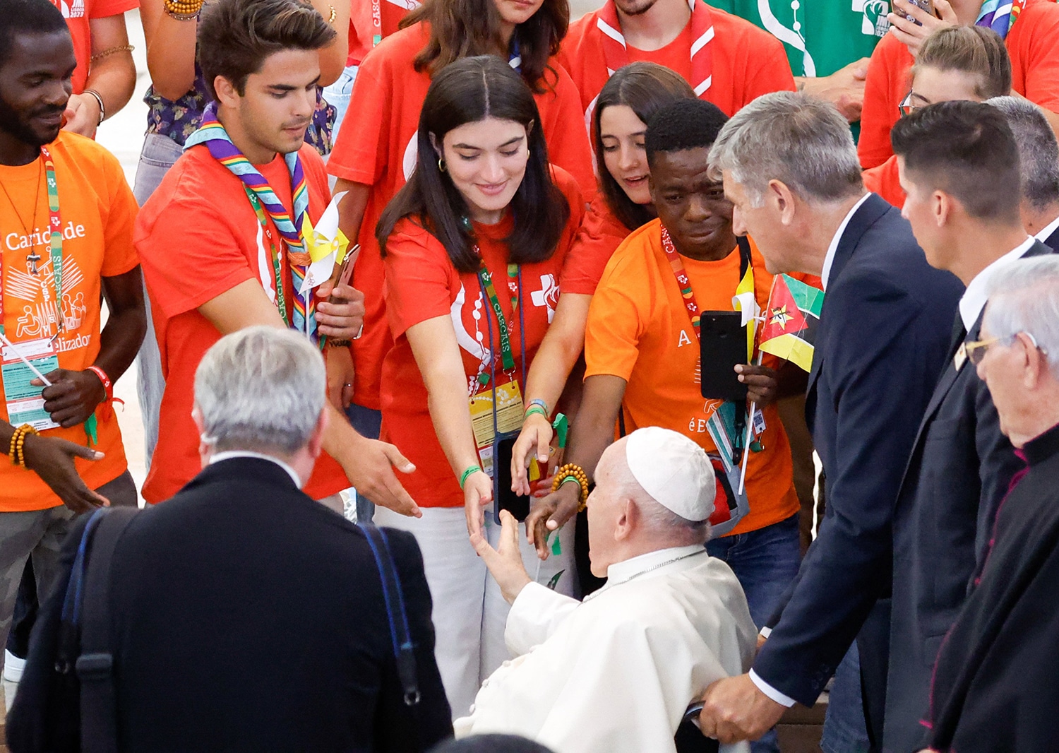 POPE FRANCIS CHARITY PORTUGAL