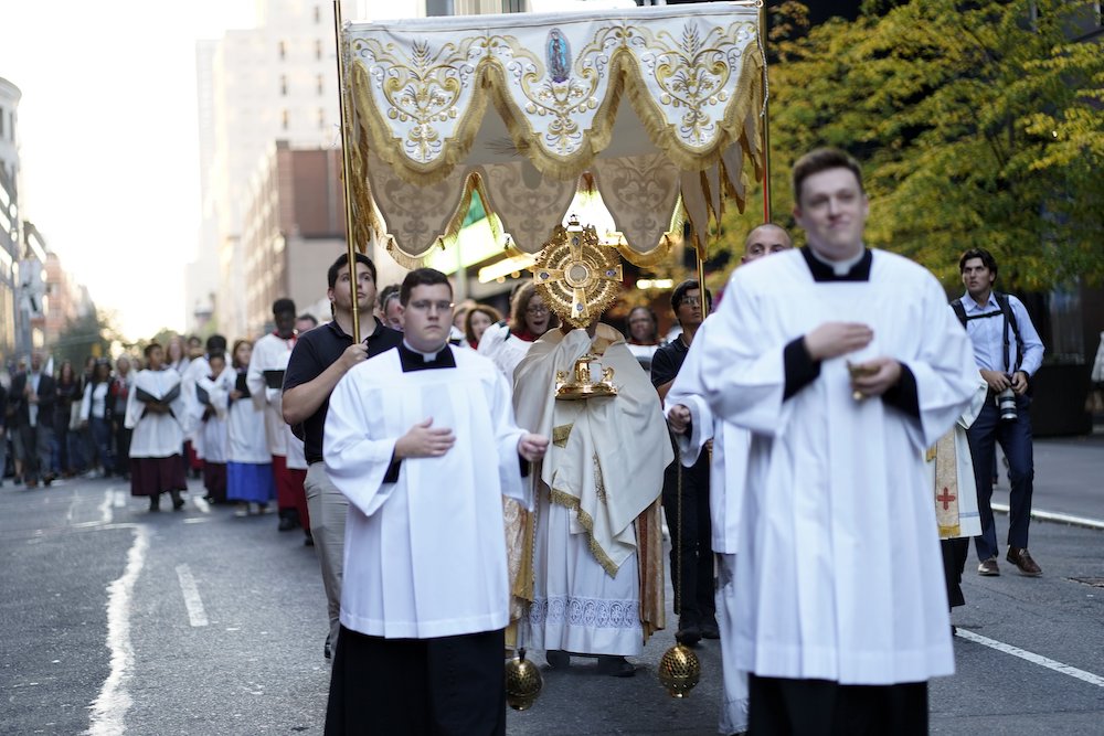 EUCHARISTIC PROCESSION NEW YORK