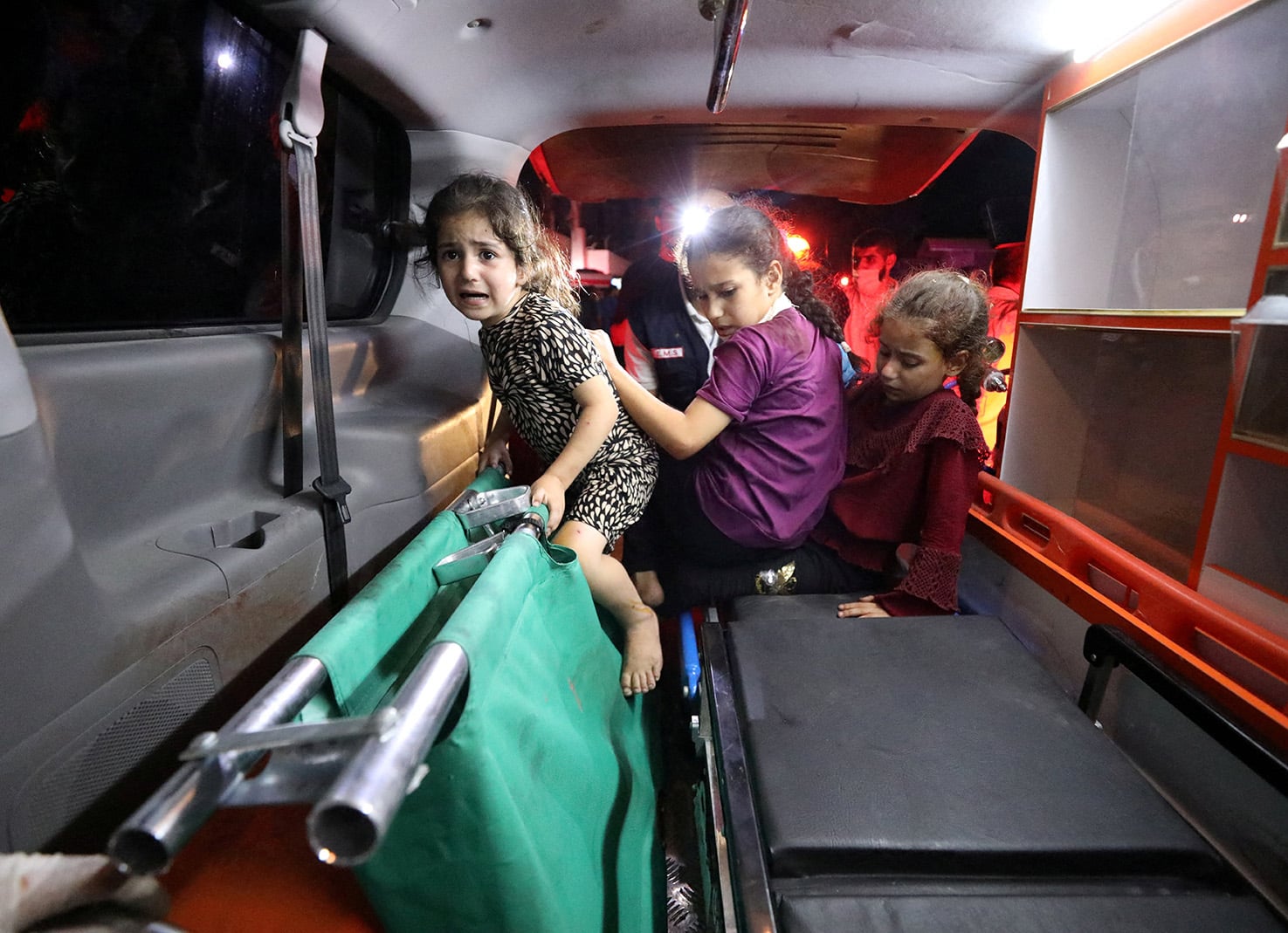 GAZA HOSPITAL BOMBING ISRAEL AIRSTRIKE