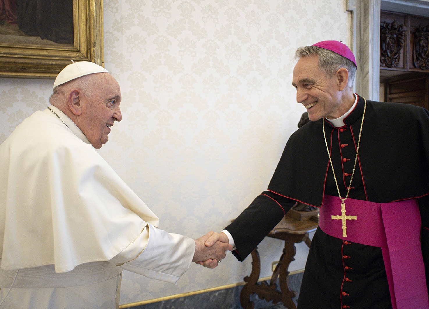 POPE FRANCIS ARCHBISHOP GANSWEIN