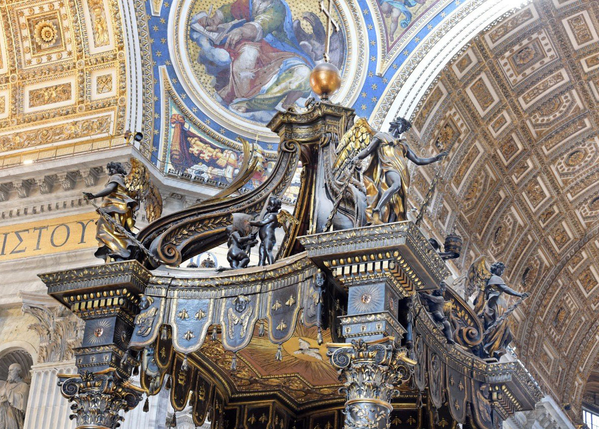 BALDACHIN ST PETER'S BASILICA