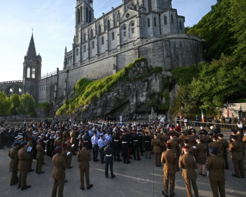 MILITARY PILGRIMAGE LOURDES SANCTUARY