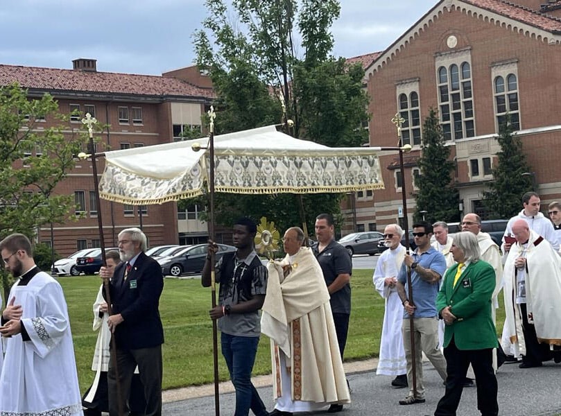 NATIONAL EUCHARISTIC PILGRIMAGE SETON SHRINE MARYLAND