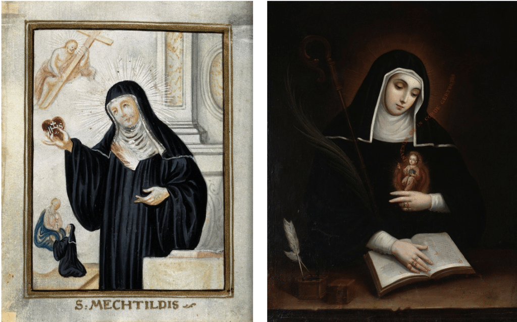 Saint Mechtilde and Gertrude