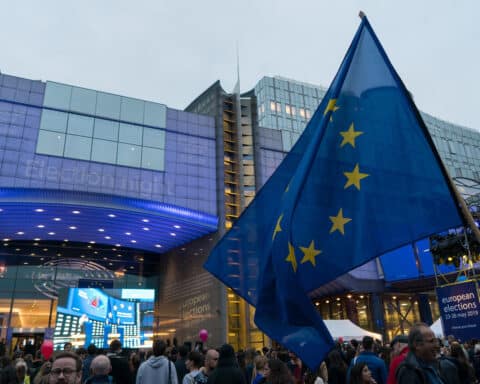 FILE EUROPEAN PARLIAMENT BRUSSELS