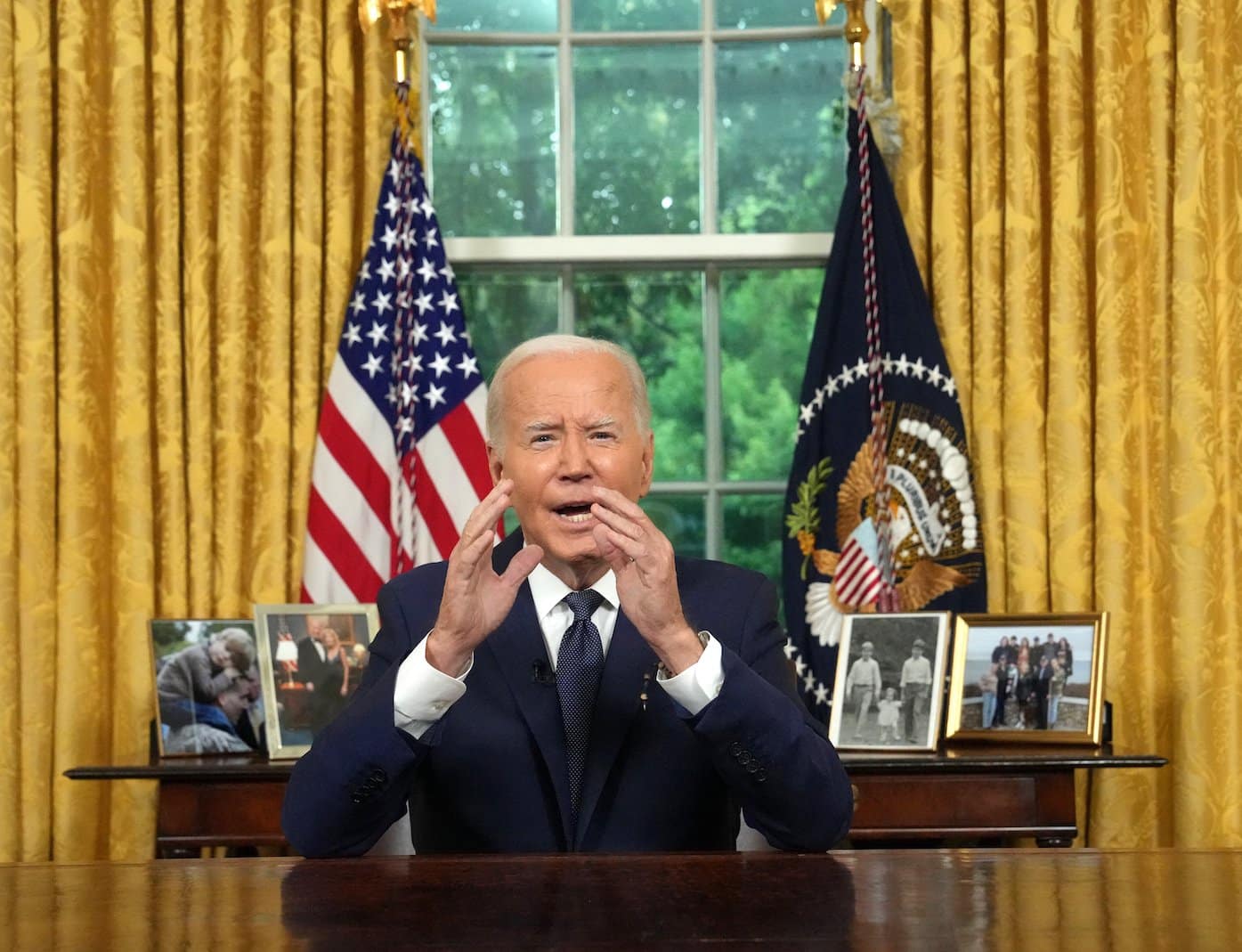 BIDEN ADDRESS NATION SHOOTING TRUMP RALLY