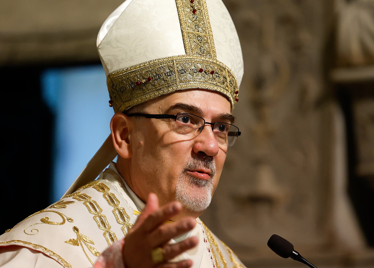 CARDINAL PIZZABALLA TITULAR CHURCH POSSESSION