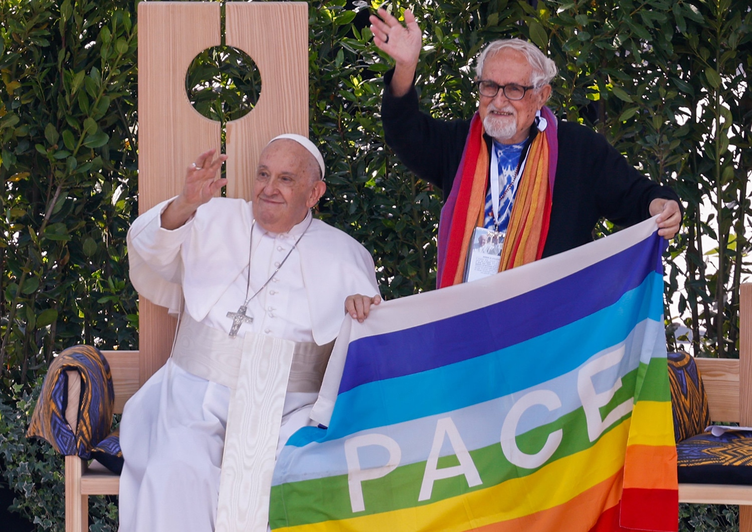 POPE FRANCIS VERONA PEACE ARENA