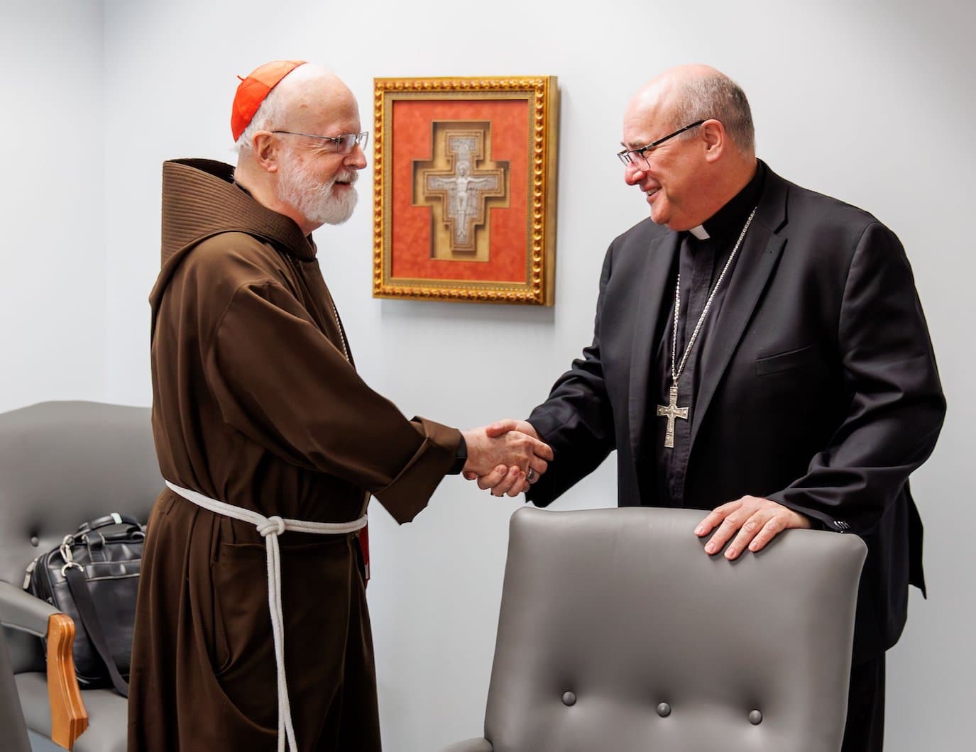 BOSTON CARDINAL O'MALLEY ARCHBISHOP HENNING PRESSER