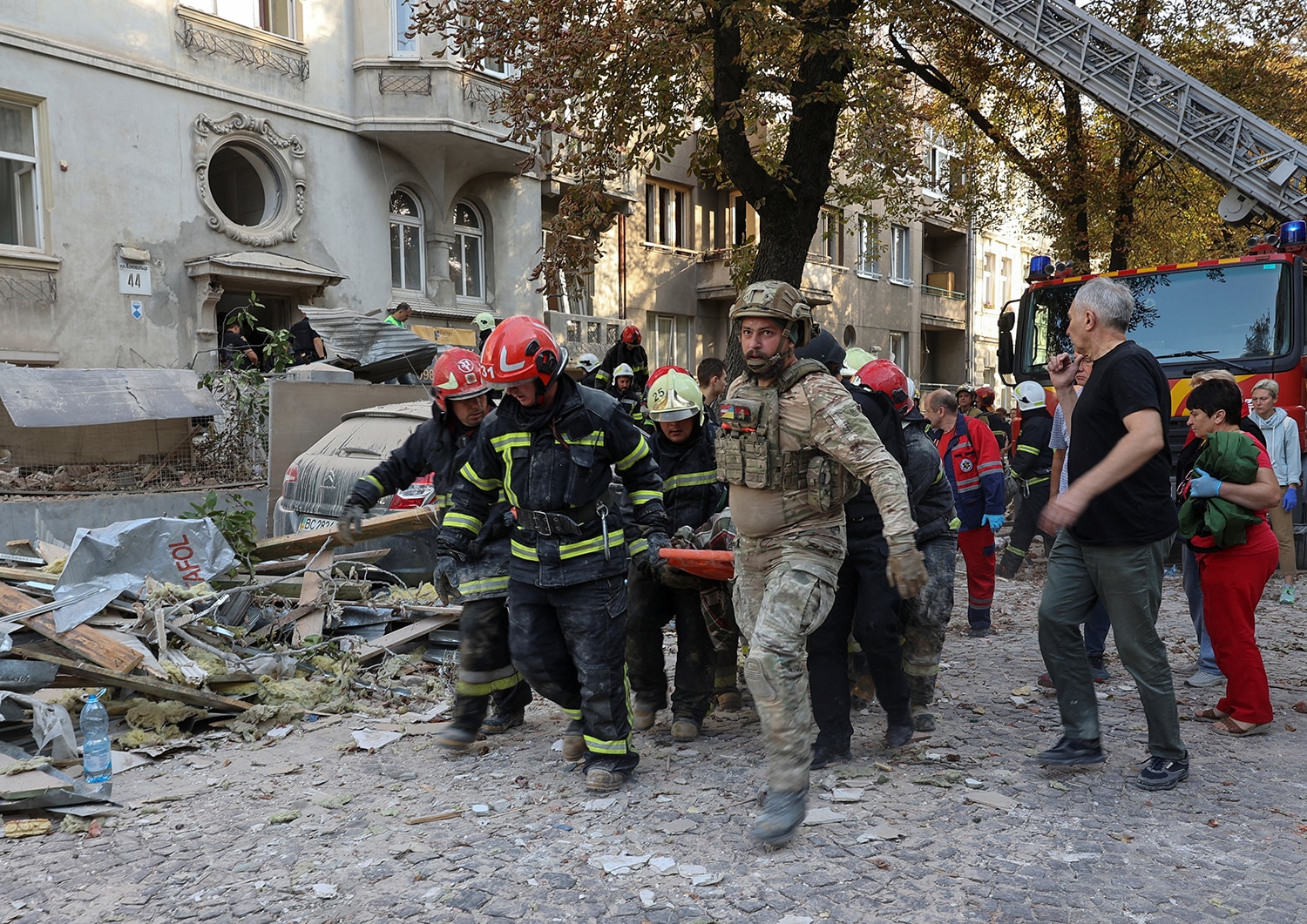 RUSSIA MISSILE ATTACK LVIV, UKRAINE