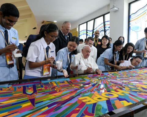 POPE FRANCIS YOUNG PEOPLE SINGAPORE