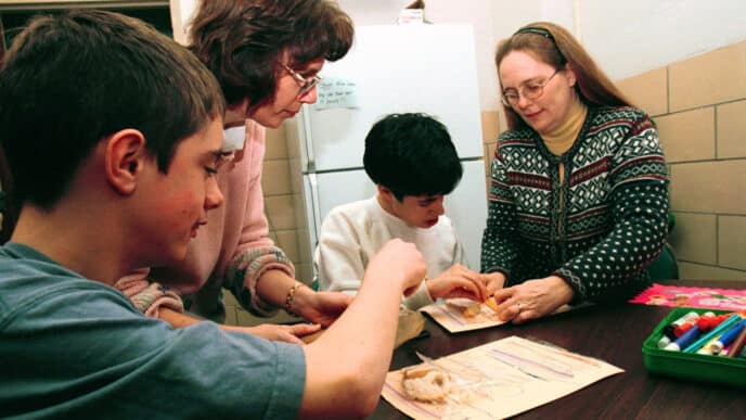 RELIGION CLASS CATERS TO SPECIAL NEEDS