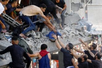 ISRAEL AIRSTRIKE GAZA STRIP