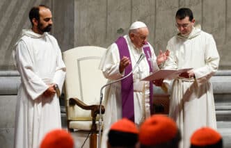 POPE FRANCIS SYNOD PENITENTIAL LITURGY