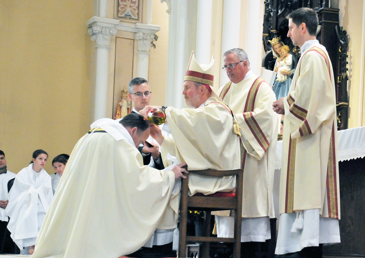 BISHOP WALSH IOWA ORDINATION INSTALLATION