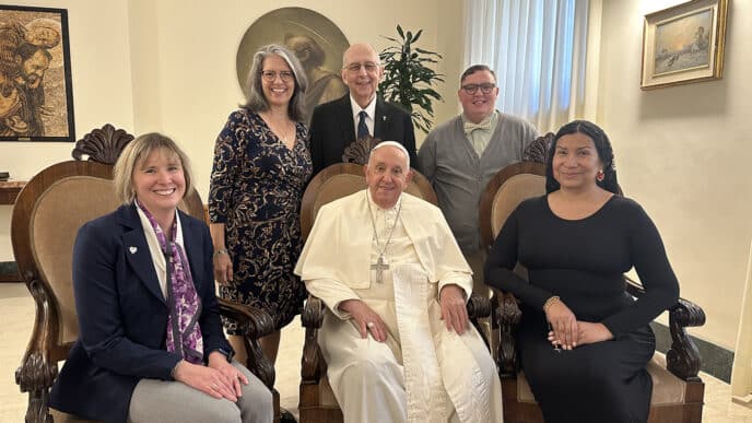 POPE FRANCIS TRANSGENDER INTERSEX CATHOLICS MEETING